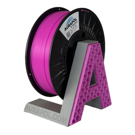 Filament AURAPOL PLA FUCHSIA DREAM ČÁSTEČNĚ TRANSPARENTNÍ 1,75 mm 1 kg.