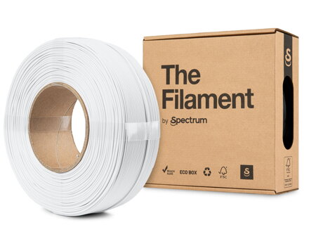 ReFill TheFilament PLA MATTE  SNĚHOBÍLÁ 1,75 mm 1 kg