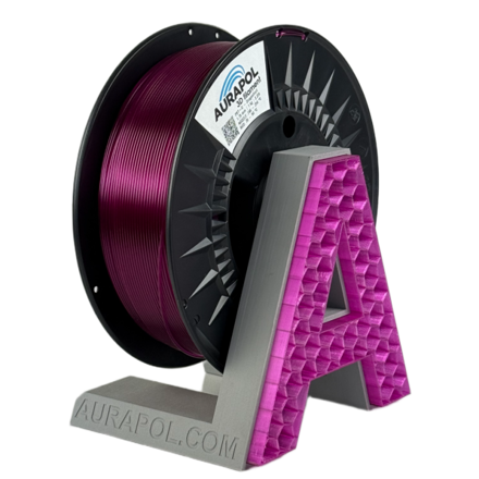 Filament AURAPOL PETG DRAGONFRUIT TRANSPARENT 1,75 mm 1 kg.