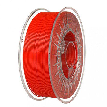 Filament DEVIL DESIGN PLA JASNĚ ČERVENÁ 1,75 mm 1 kg.