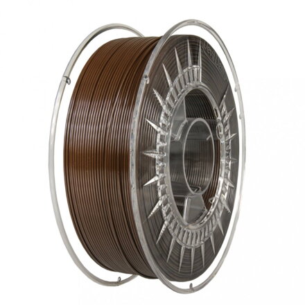 Filament DEVIL DESIGN PETG TMAVĚ HNĚDÁ 1,75 mm 1 kg.