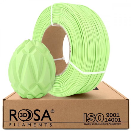 ReFill ROSA3D PLA PASTEL ZELENÁ 1,75 mm 1 kg