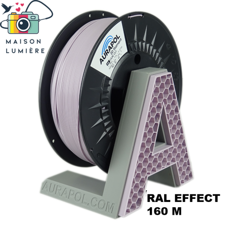 Filament AURAPOL PLA LILAC LILY 1,75 mm 1 kg.