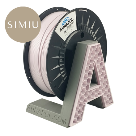 Filament AURAPOL PLA LIGHT BLUSH 1,75 mm 1 kg.