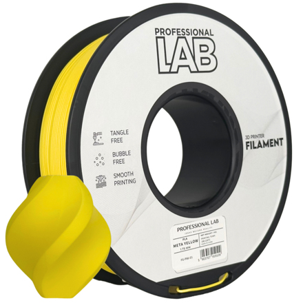 Filament PROFESSIONAL LAB PLA META ŽLUTÁ 1,75 mm 1 kg