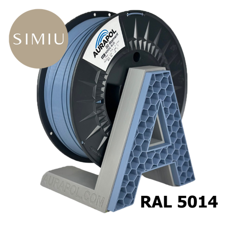 Filament AURAPOL PLA NORDIC BLUE 1,75 mm 1 kg.