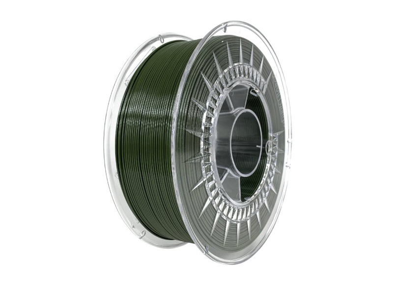 PET-G filament 1,75 mm olivovo zelená Devil Design 1 kg PET-G filament 1,75 mm olivovo zelená Devil Design 1 kg