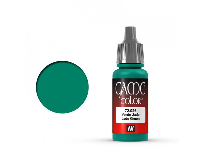 Vallejo Game Color 72026 Jade Green (17 ml)