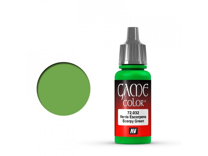 Vallejo Game Color 72032 Escorpena Green (17 ml)