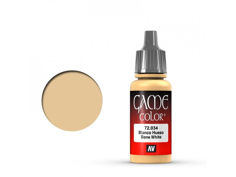 Vallejo Game Color 72034 Bone White (17 ml)