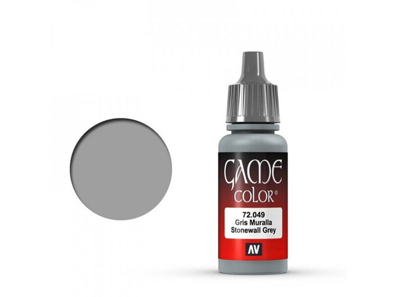 Vallejo Game Color 72049 Stonewall Grey (17 ml)