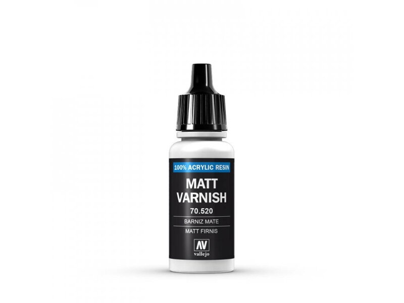Vallejo 70520 Permanent Mat Varnish (17 ml)