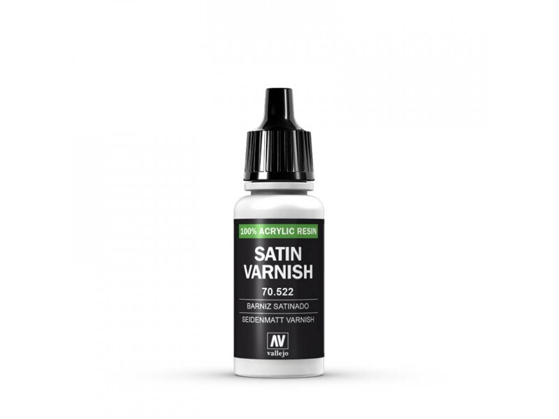 Vallejo 70522 Permanent Satin Varnish (17 ml)