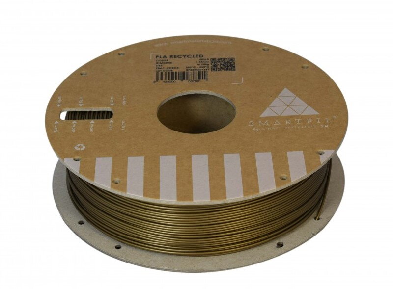 PLA Filament Z RECYCLED GOLD 1,75 mm SMARTFIL 0,75 kg