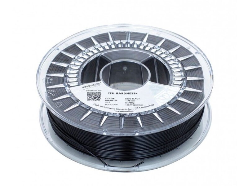 INNOVATEFIL TPU HARDNESS + filament čierny 2,85 mm 750 g