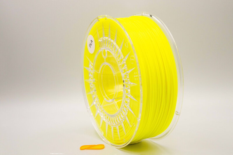 PLA filament 1,75 mm super žltá Devil Design 1 kg