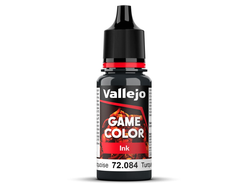 Vallejo Game Color 72084 Dark Turquoise (18 ml)