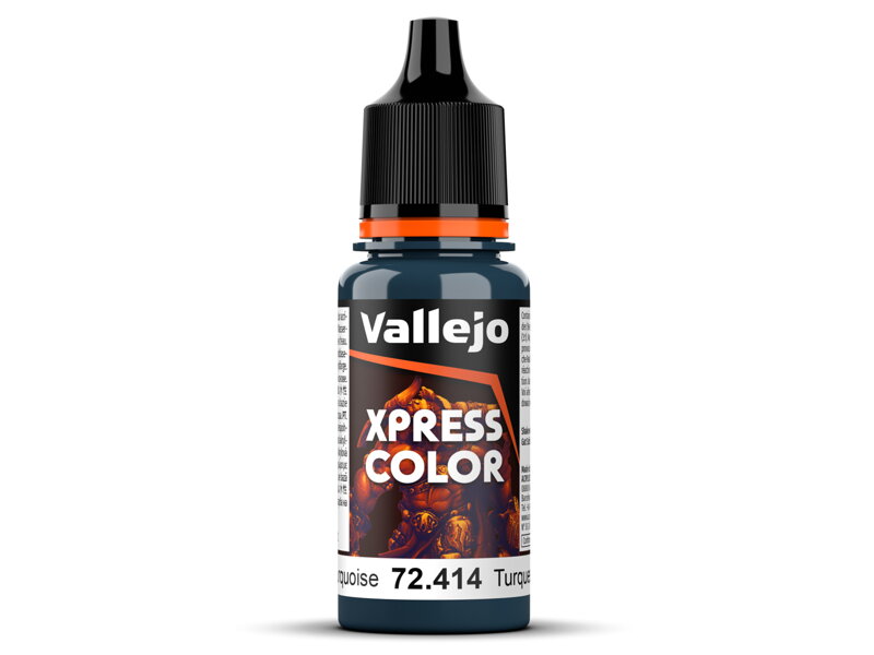 Vallejo 72414 Caribbean Turquoise (18 ml)