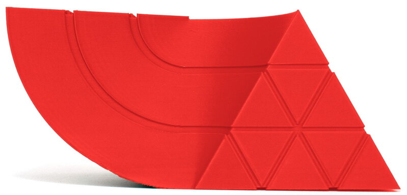 PLA filament rubínově červený 1,75 mm Smartfil 1kg