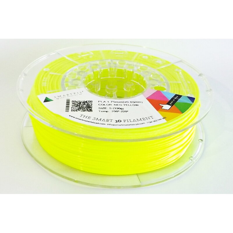 PLA FilamentNÉ NEON ŽLOTNÉ 2,85 mm SMARTFIL 750G PLA FilamentNÉ NEON ŽLOTNÉ 2,85 mm SMARTFIL 750G