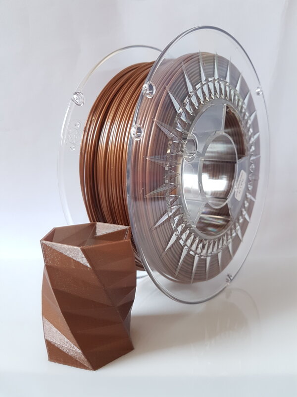 PLA filament 1,75 mm medený Devil Design 1 kg