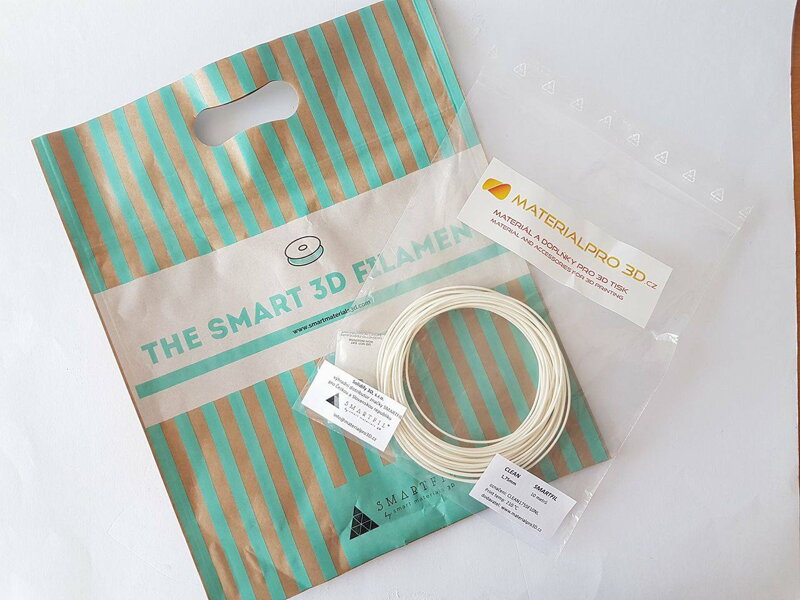 Čistenie čistej Smartfil Natural 2,85 mm 5 metrov Čistenie čistej Smartfil Natural 2,85 mm 5 metrov