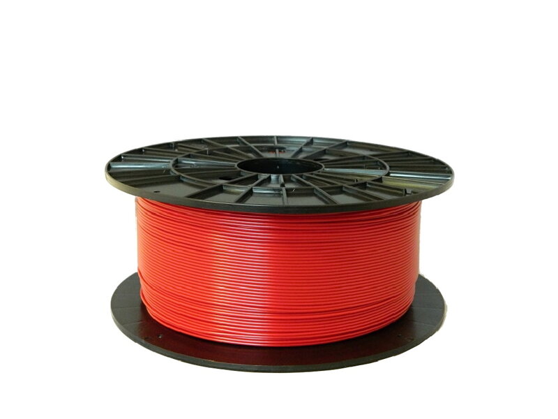 Vlákno-PM PLA umiestnite viac červené 1,75 mm 1 kg vlákno PM