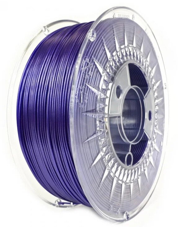 PLALAMENT 1.75 mm Galaxy glittering purple devil design 1 kg