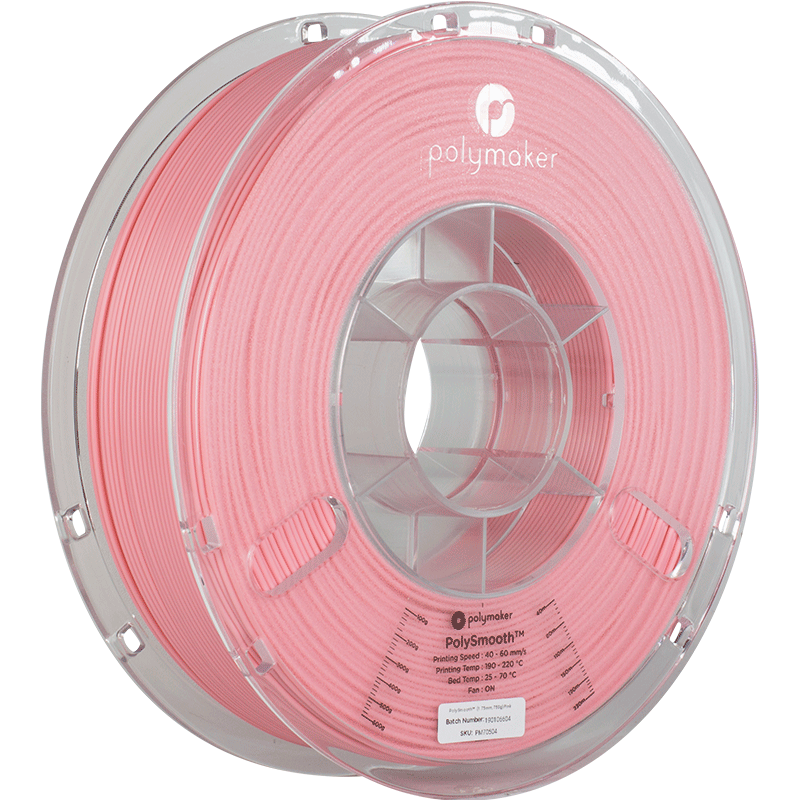 Polysmooth Filament Pink 1,75 mm polymaker 750g