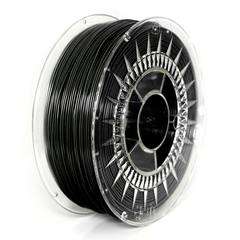 PLA filament 1,75 mm čierny Devil Design 1 kg