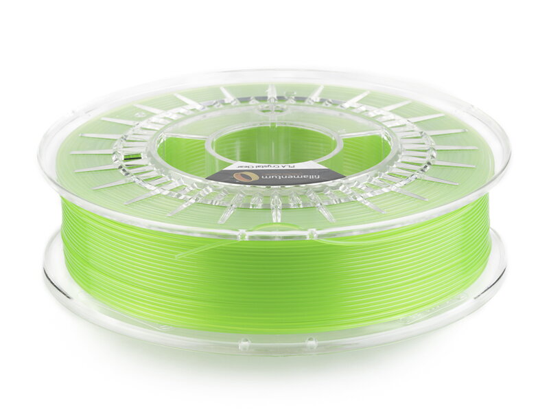 PLA Crystal Clear Kiwi Green 1,75 mm 750g Fillamentum