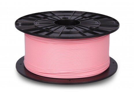 Filament-PM PLA + Vylepšené ľahko vytlačiteľné bubblegum Pink String 1,75 mm 1 kg vlákna PM