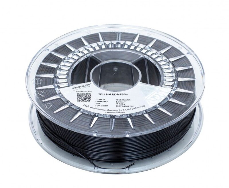 INNOVATEFIL TPU HARDNESS + filament čierny 1,75 mm 750 g