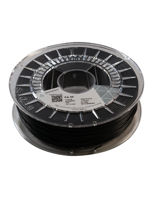 INNOVATEFIL Nylon PA HT filament čierny 1,75 mm 750g INNOVATEFIL Nylon PA HT filament čierny 1,75 mm 750g