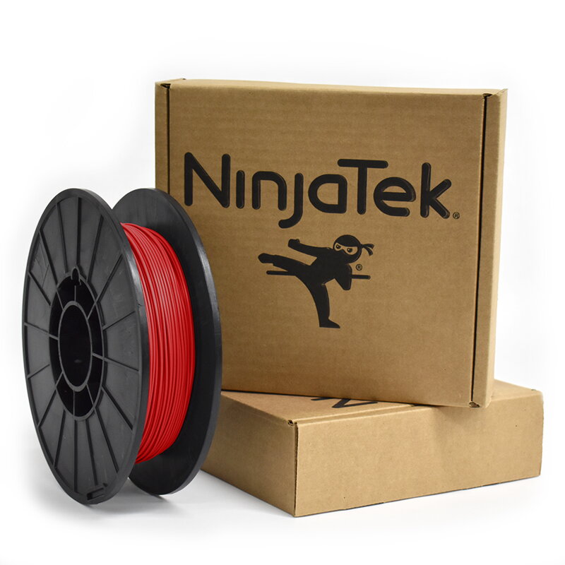 NinjaFlex Filament - 1.75mm - 0.5 kg - Ohnivě červená