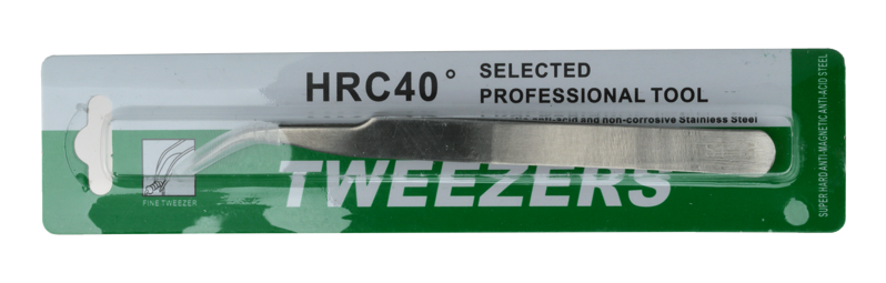 Nerezová zahnutá pinzeta