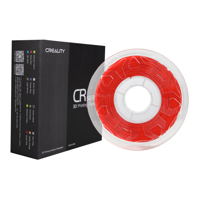 Creality CR-PLA Filament - 1,75 mm - 1 kg - Červená