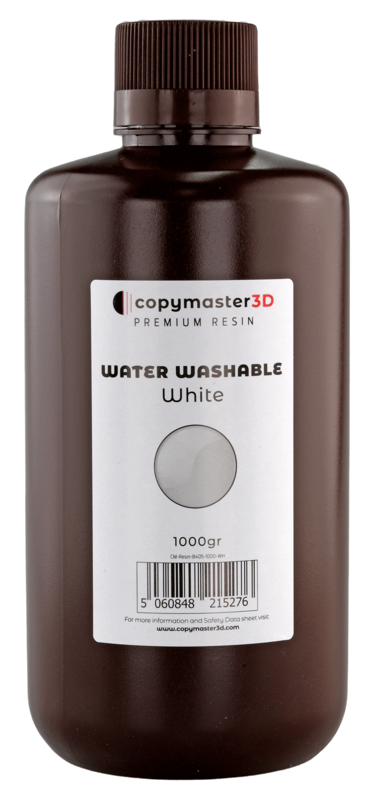 Copymaster3D Vodou omyvatelná UV pryskyřice - 1 kg - Bílá