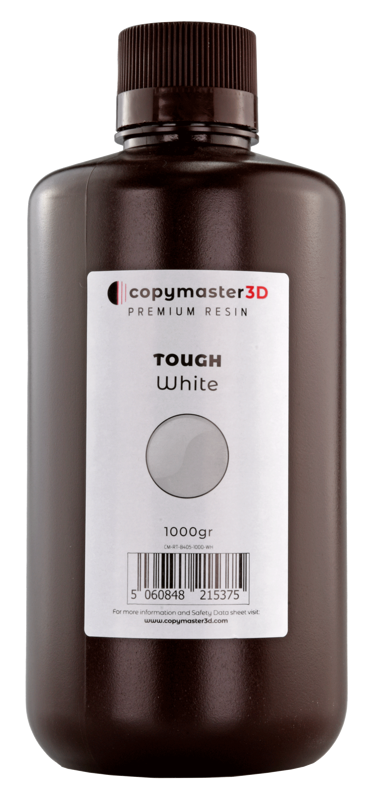 Copymaster3D Houževnatá UV Pryskyřice typu ABS - 1 kg - Bílá