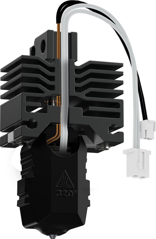 Phaetus Conch Hotend Plus pro Bambulab P1P/P1S, 0,6 mm (S topným tělesem a termistorem)