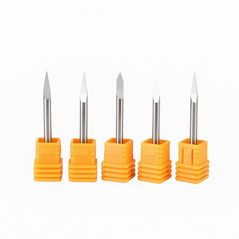 Makera - Jednobřitá gravírovací fréza na kov - Stopka 1/8″ - 30° * 0,5mm