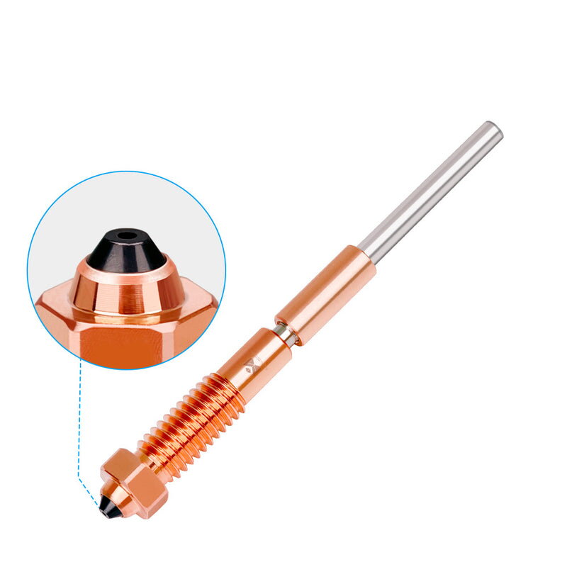 Mingda - MD-400D High Coat Harden Steel Nozzle Hotend - ⌀ 0.80 mm