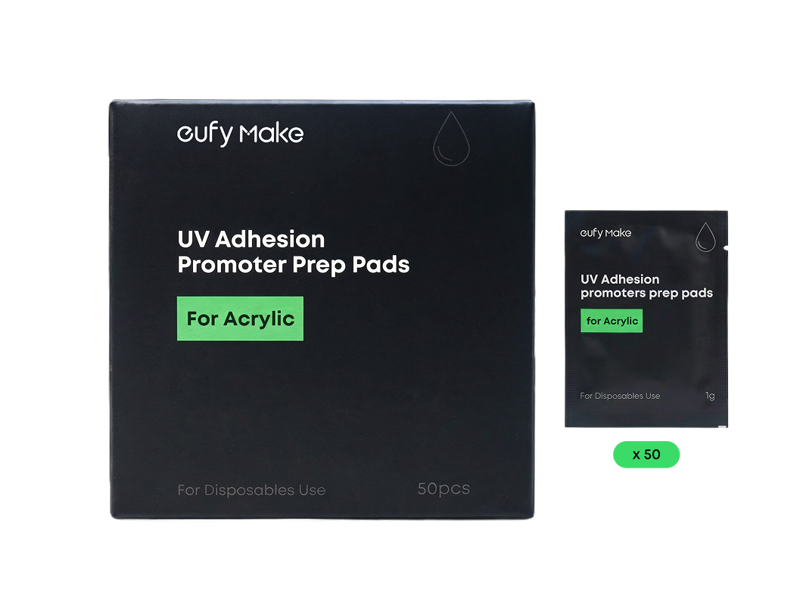 Eufymake UV promotory adheze přípravné ubrousky na akryl