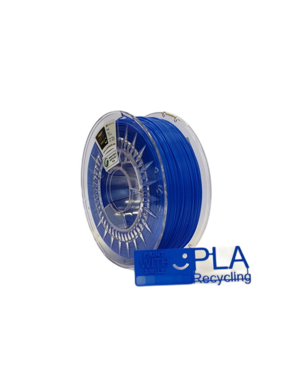 Print with Smile - Rec -pla - 1,75 mm - Just Blue - 1000 G