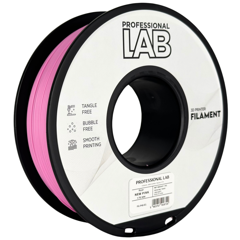 Filament PROFESSIONAL LAB PLA+ NOVÁ RŮŽOVÁ 1,75 mm 1 kg
