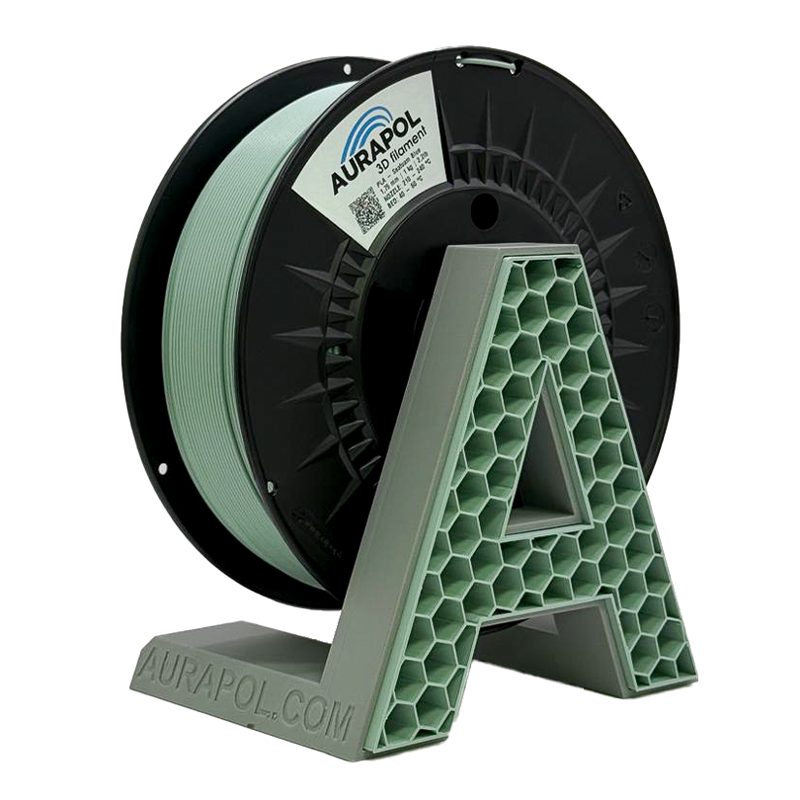 Filament AURAPOL PLA SEAFOAM BLUE 1,75 mm 1 kg.
