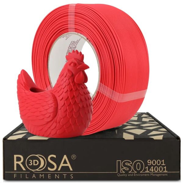 ReFill ROSA3D PLA SPEED MATT MALINOVĚ ČERVENÁ 1,75 mm 1 kg