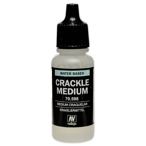 Vallejo: Crackle Medium - efekt popraskaného povrchu