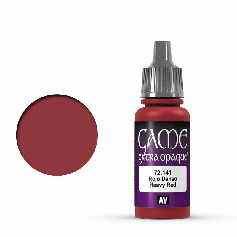 Vallejo: Extra Opaque Heavy Red Vallejo: Extra Opaque Heavy Red