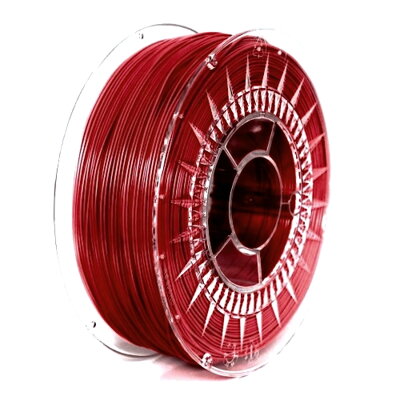 PET-G filament 1,75 mm červený Devil Design 1 kg